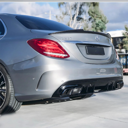 💫ART.6897 Diffusere + Terminali C63 AMG Facelift Look per Classe-C 15-21💫