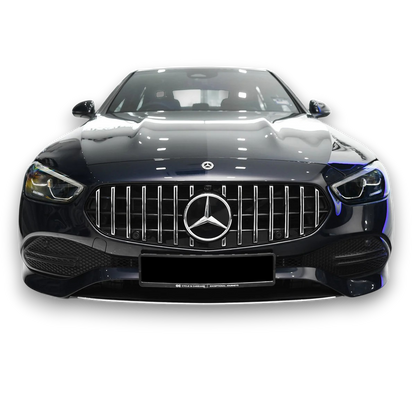 💫ART.9168 GRIGLIA SPORTIVA NERO CROMATO per MERCEDES W206 / S206 21-💫