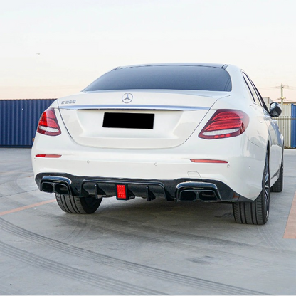 💫ART.7077 Diffusore Brabus Look per Mercedes Classe E (W213) 2016-2019💫