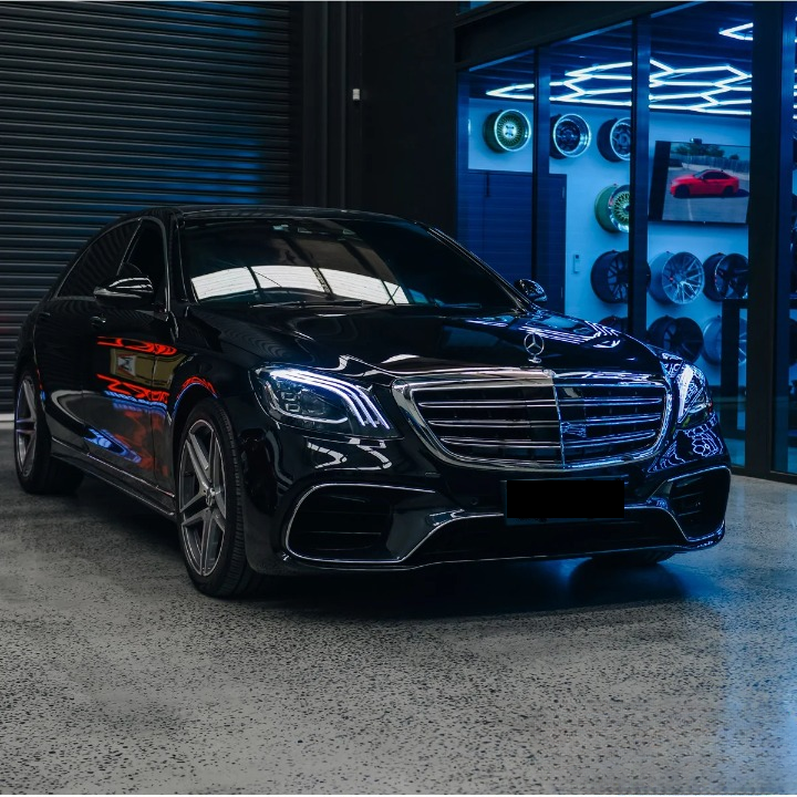 💫ART.7637 FARI FULL LED DRL adatti per MERCEDES CLASSE S W222 13-17💫