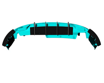 💕ART.8351 SPLITTER POSTERIORI  Renault Megane GT Style 2015 - 2020  💕