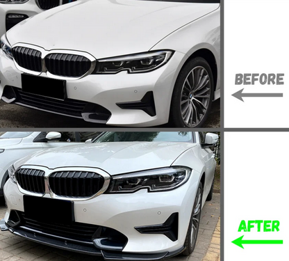 💕ART.8181  SPLITTER BMW 3 Series G20 G21 2019-2022  💕