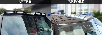 💕ART.8192 SPOILER ANTERIORI  CON LED LAND ROVER DEFENDER  💕