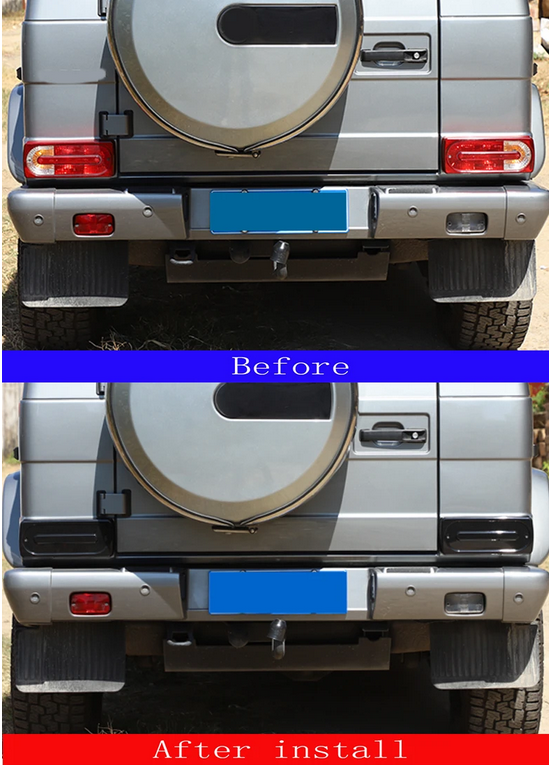 💕ART.8268 COVER COPRI FARI POSTERIORI Mercedes-Benz G Class W463 2007-2018💕