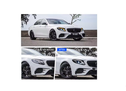 💕ART.8241  FARI ANTERIORI Mercedes Benz C-Class 16-21 W213 E200 E260 E300 E35💕