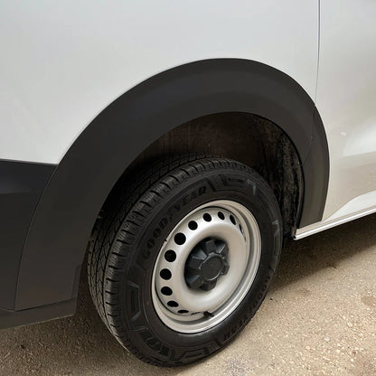 Copri passaruota compatibili con FORD Transit Custom Mk2 2023+ NERO OPACO