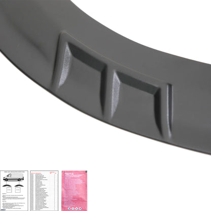 Copri passaruota compatibili con FORD Transit Custom Mk2 2023+ NERO OPACO