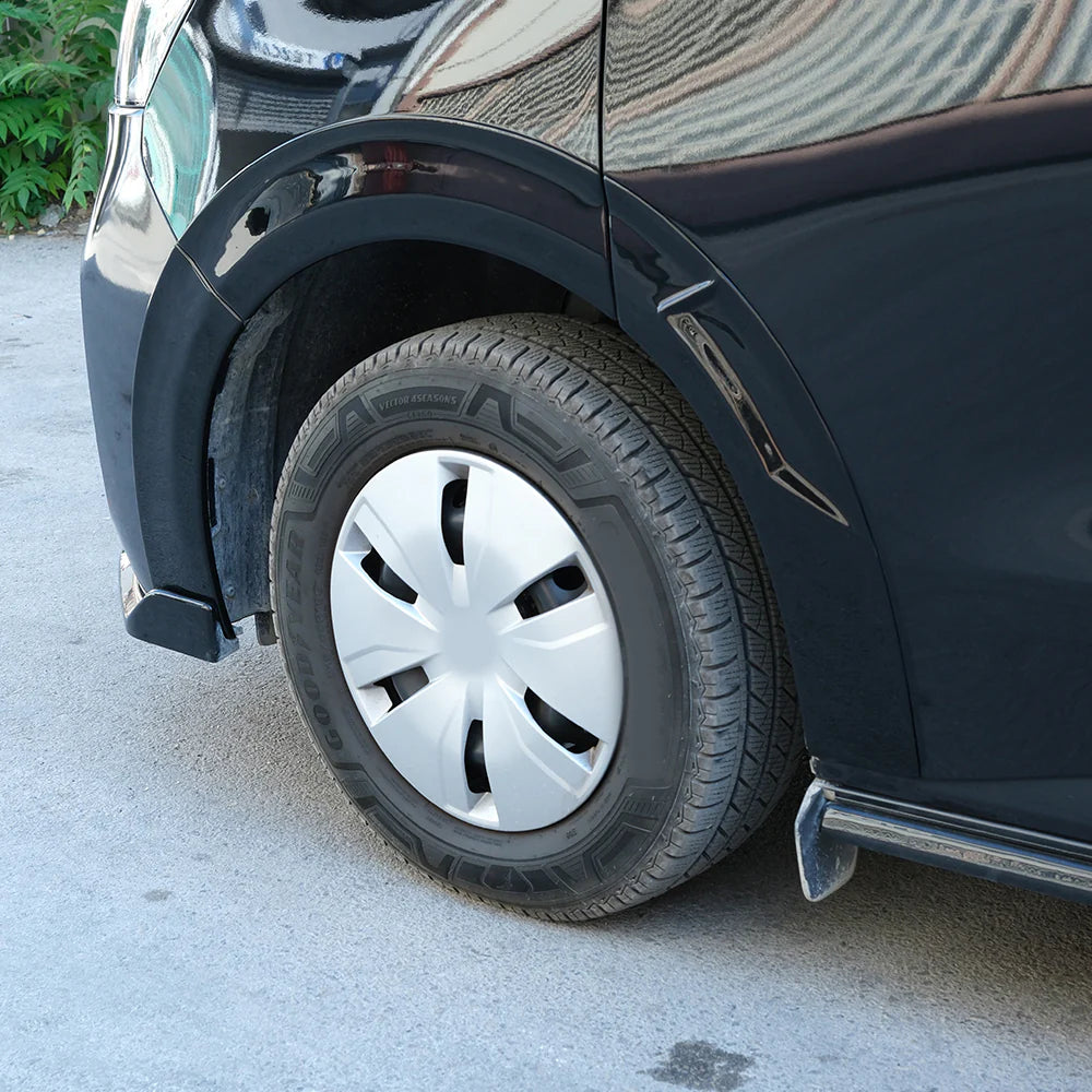 💫ART.2988 Parafanghi Allargati - VW Transporter T7 2024+ (LWB) (Nero Lucido)💫