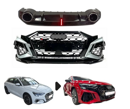 💕ART.8276  BODYKIT Audi A3 8Y 20-22 LOOK  RS3 💕
