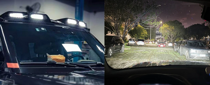 💕ART.8192 SPOILER ANTERIORI  CON LED LAND ROVER DEFENDER  💕