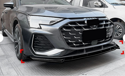 💕ART.8335 SPLITTER Audi A3 S3 S Line 8Y FACELIFT Nero Lucido 2024+💕