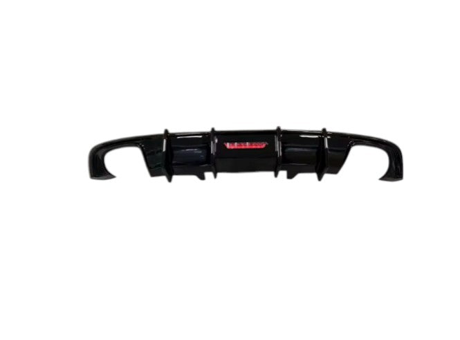 💕ART.8198 DIFFUSORE AUDI A4 B9  NERO LUCIDO SLINE CON TERZO STOP LED 💕