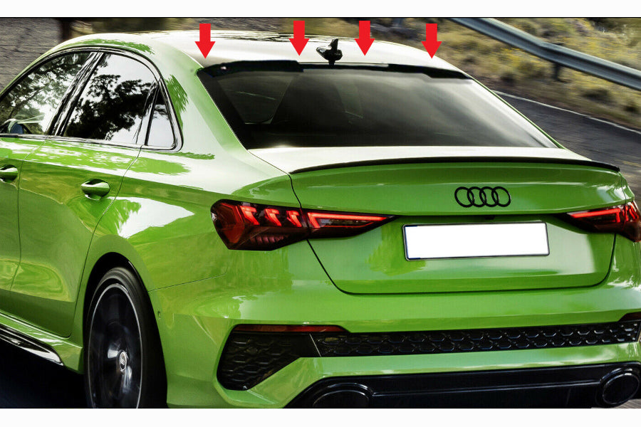 ✨✨Glossy black SPOILER suitable for Audi A3 8Y 2020+ Sedan ✨✨ 