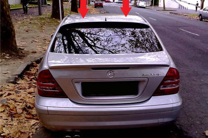 Mercedes Classe C W203 2001-2007 Spoiler finestrino nero opaco