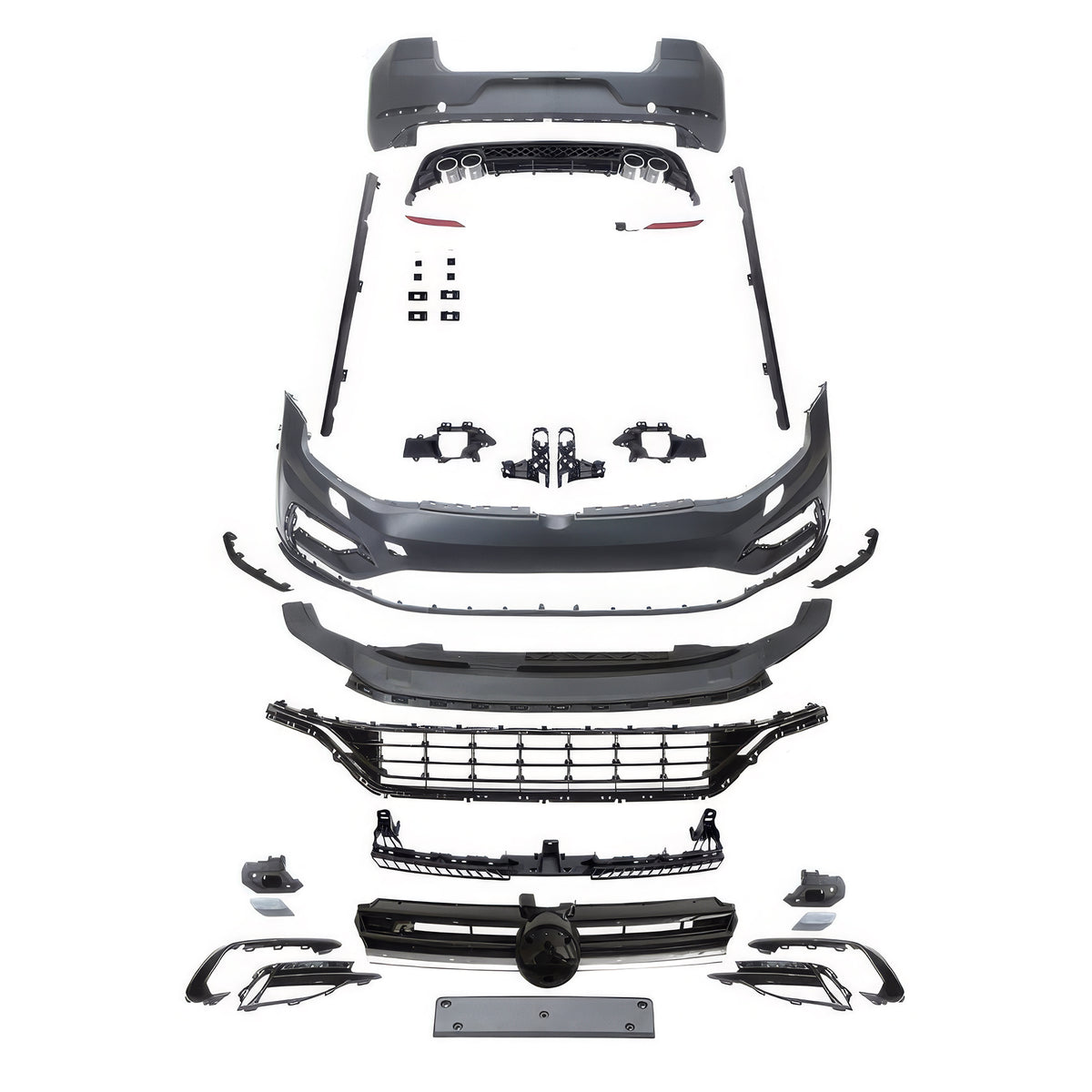👉Bodykit stile R 7.5 per VW Golf 7 (2012-2017)👈
