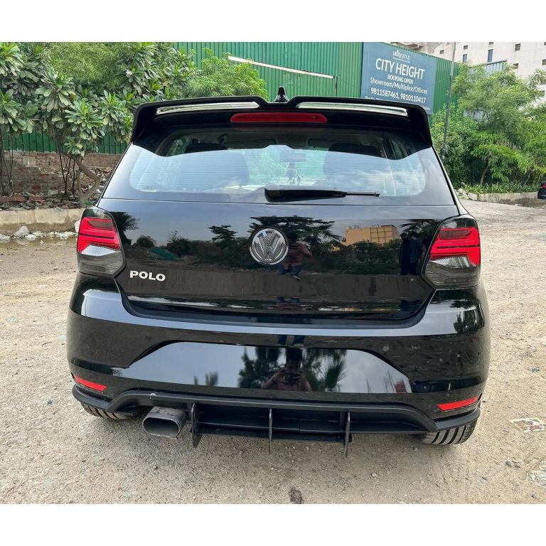 💫ART.7062 Spoiler da Tetto per VW Polo V (6R, 6C) 2009-2017 Nero Lucido Stile Oettinger💫
