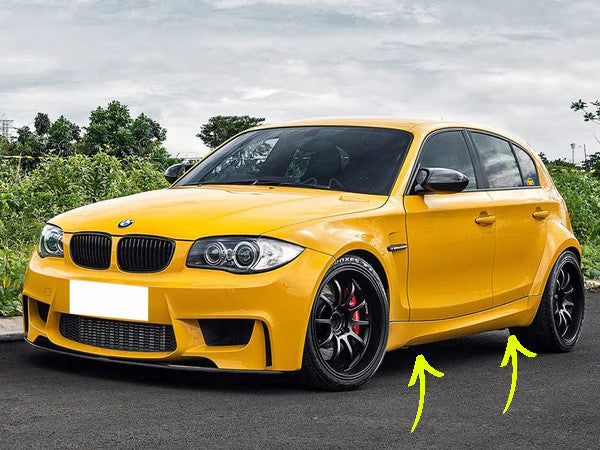✨MINIGONNE  + SOTTOMINIGONNE LATERALI ADATTO PER BMW E87 E88✨