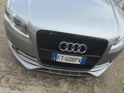 Griglia Sport a nido d'ape nera aftermarket compatibile con Audi A4 B7 04-07 + Cabrio