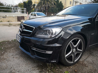 bumper suitable for mercedes c class w204 amg look