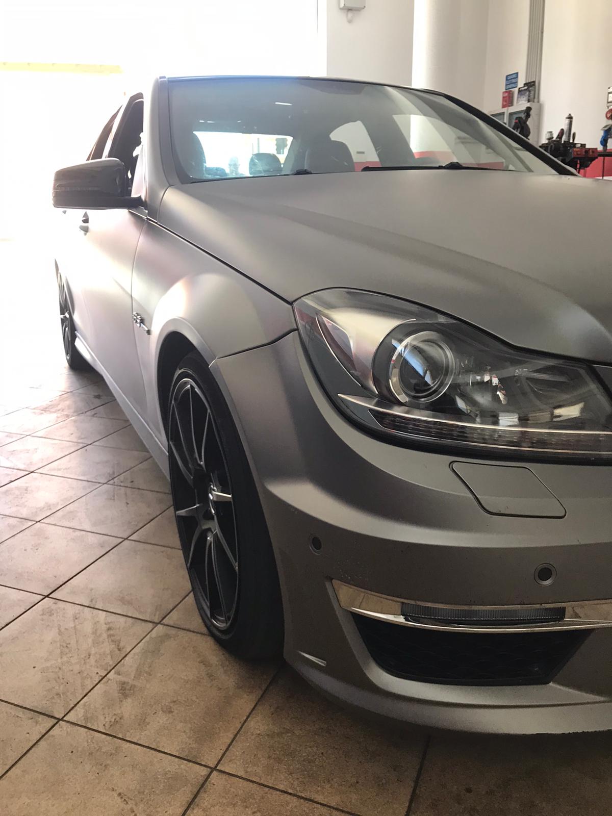 bumper suitable for mercedes c class w204 amg look