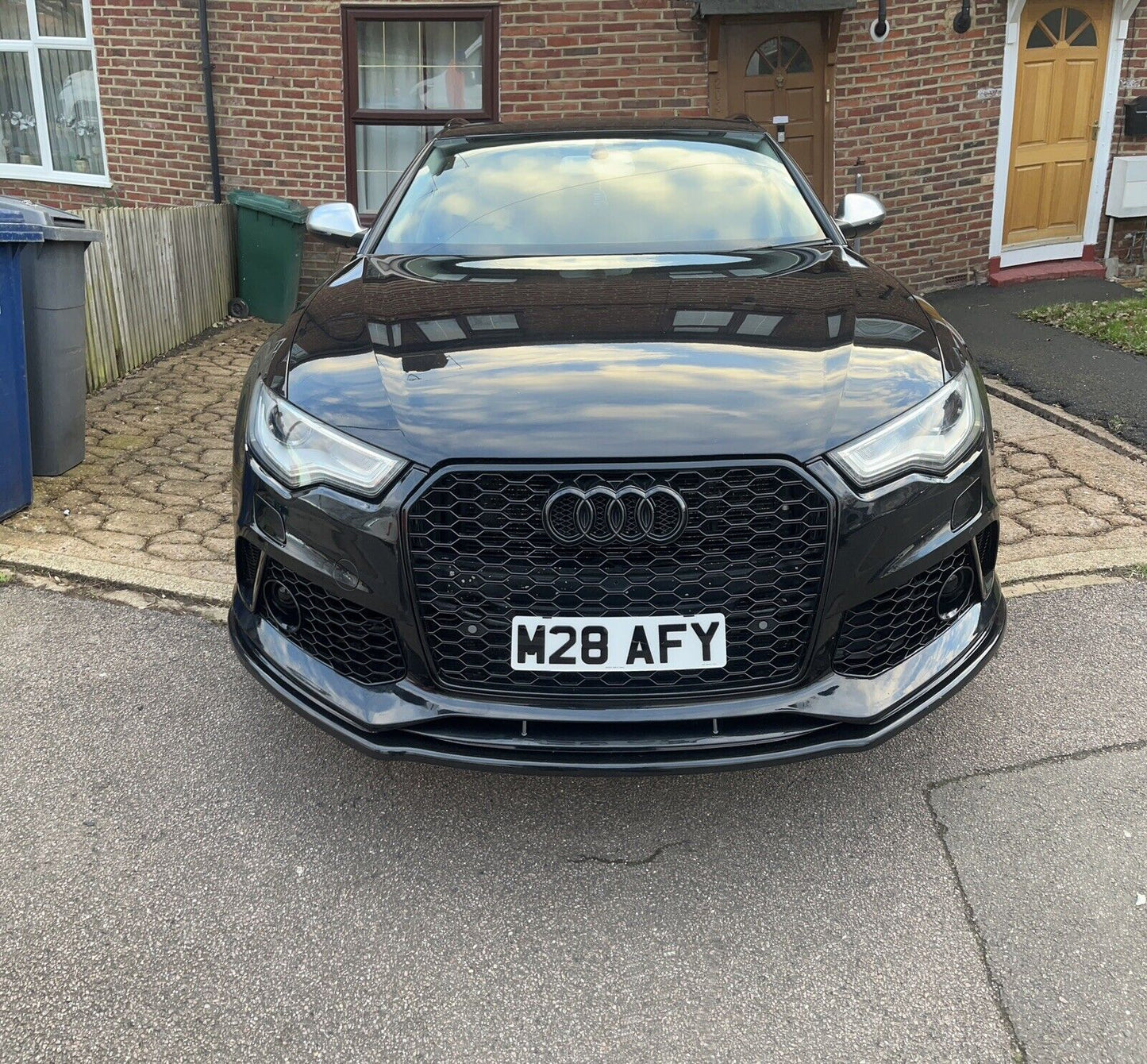 Splitter Anteriore AUDI RS6 C7-C7 Facelift 2013-2017 Con ABE TÜV