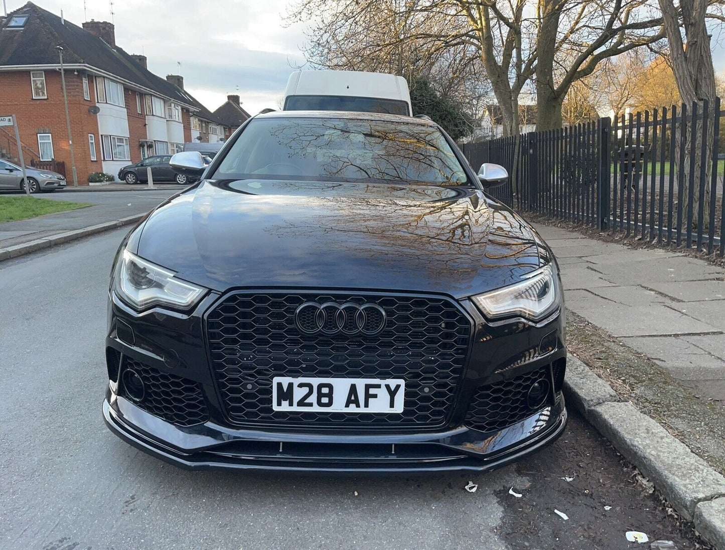 Splitter Anteriore AUDI RS6 C7-C7 Facelift 2013-2017 Con ABE TÜV