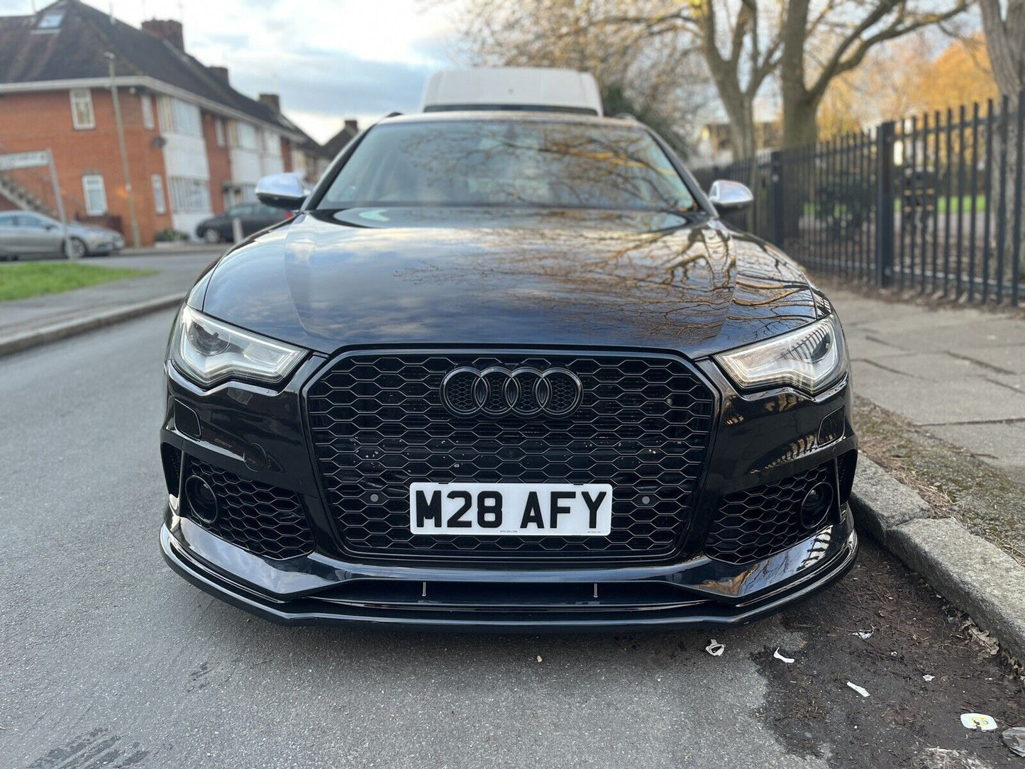 Splitter Anteriore AUDI RS6 C7-C7 Facelift 2013-2017 Con ABE TÜV