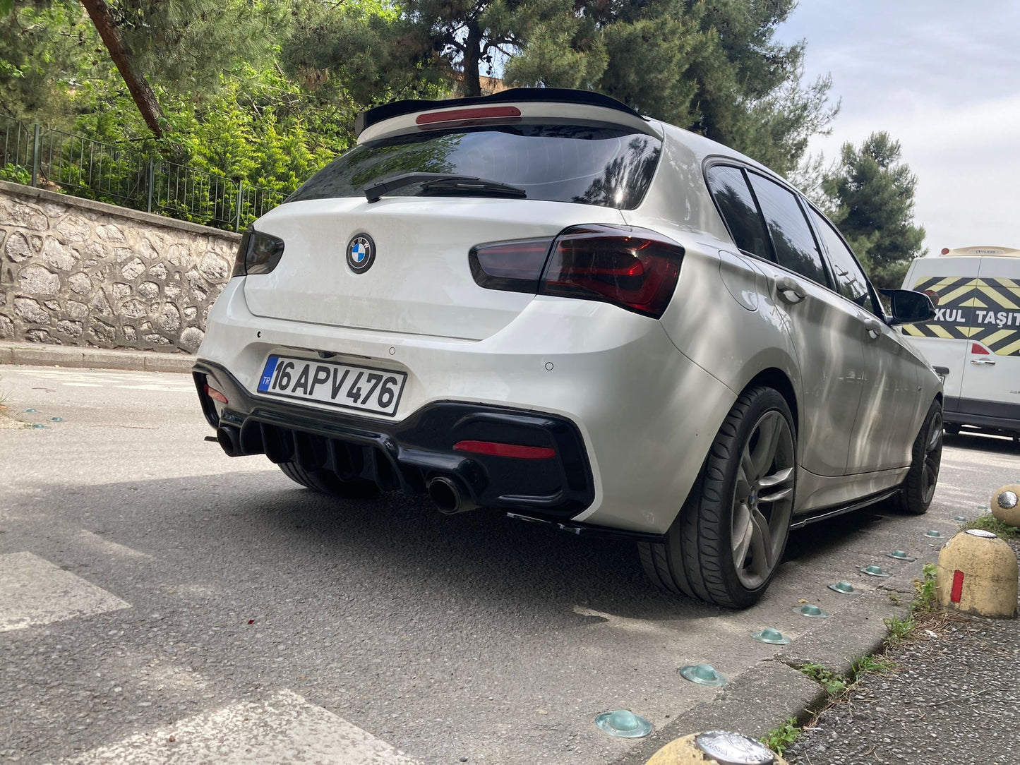 💫Splitter Laterali Posteriori BMW Serie 1 F20/F21 M-Power Facelift 2015-2019💫