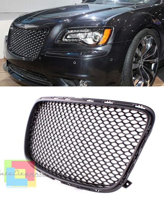 CHRYSLER 300C 2011+ FRONT GRILLE RESTYLING BLACK SPORTY LOOK