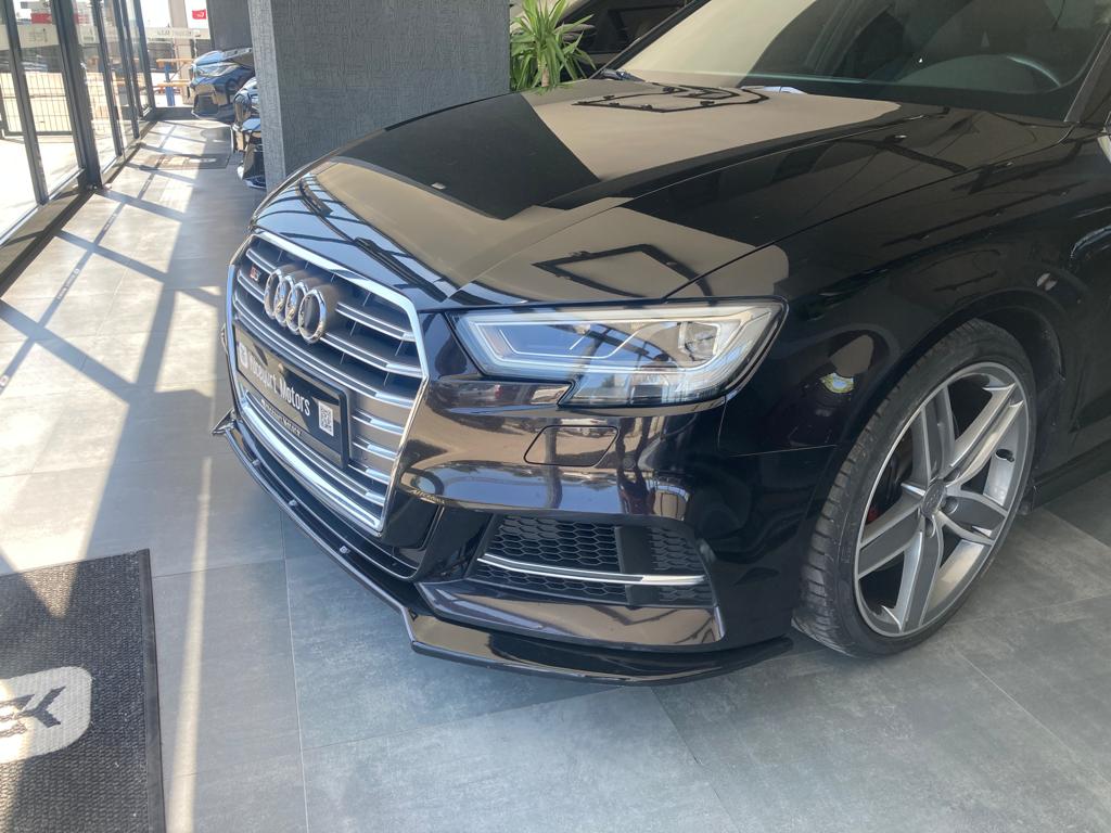 Splitter Anteriore AUDI A3 S-Line / S3 Sportback 8V Facelift 2016-2019 Versione 2 Con ABE TÜV
