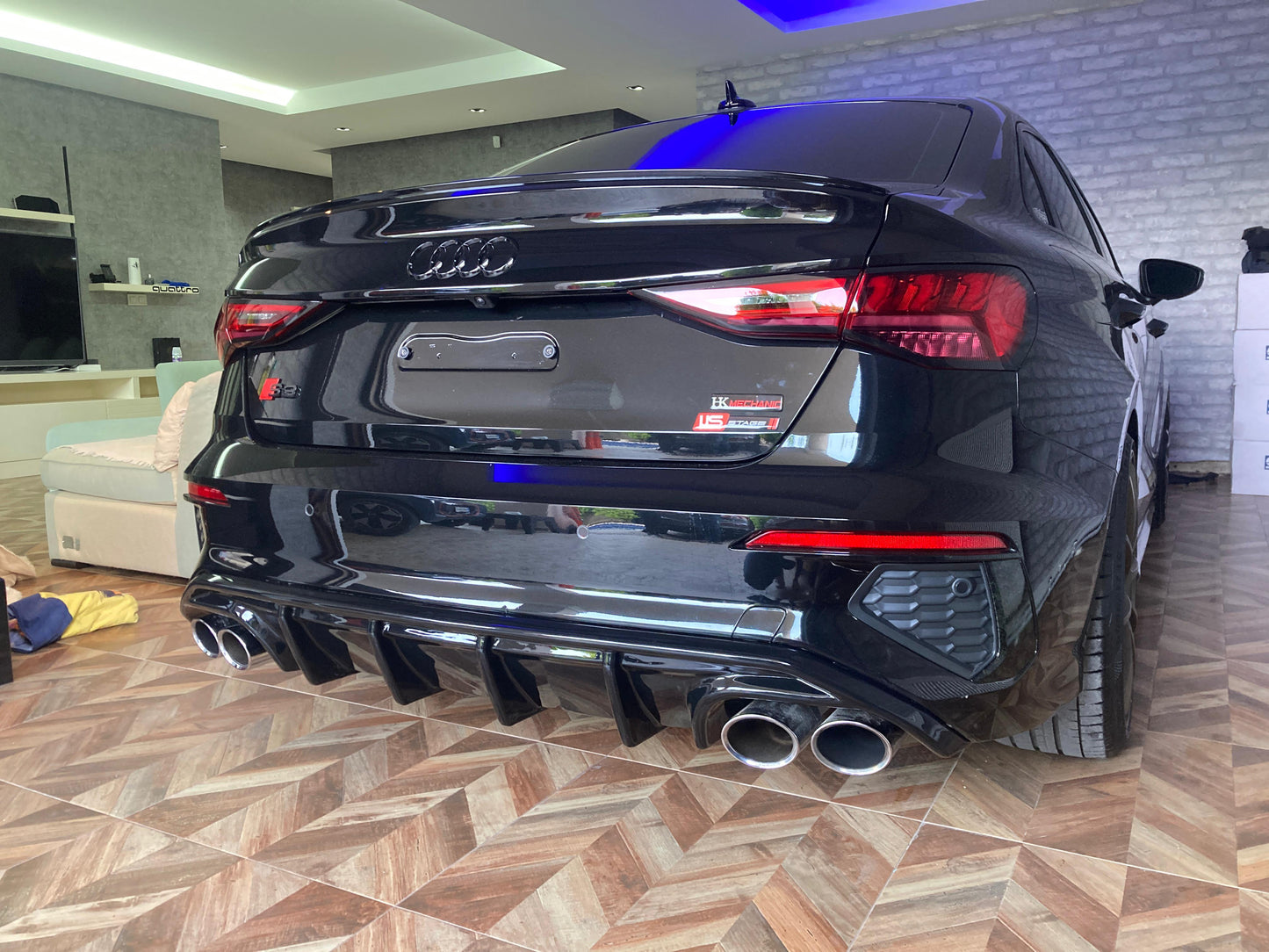 ✨DIFFUSORE ADATTO PER AUDI S3 Sedan 8Y 2020+ ✨