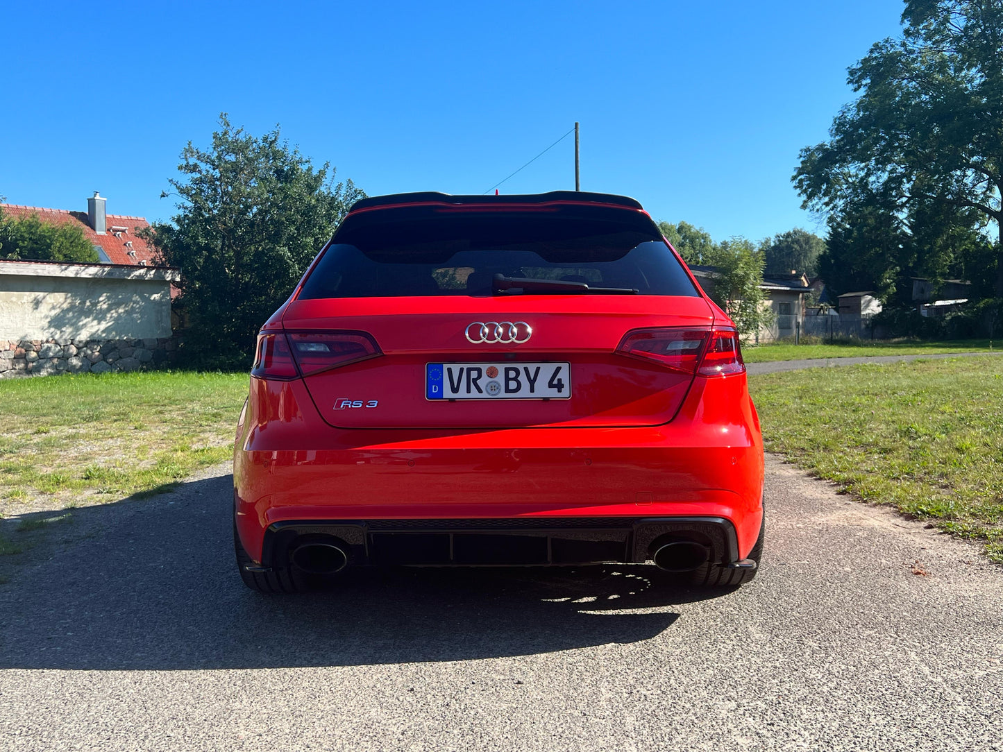 ✨Spoiler PER AUDI RS3 8V Sportback 2015-2016 / Facelift Sportback 2017-201P✨