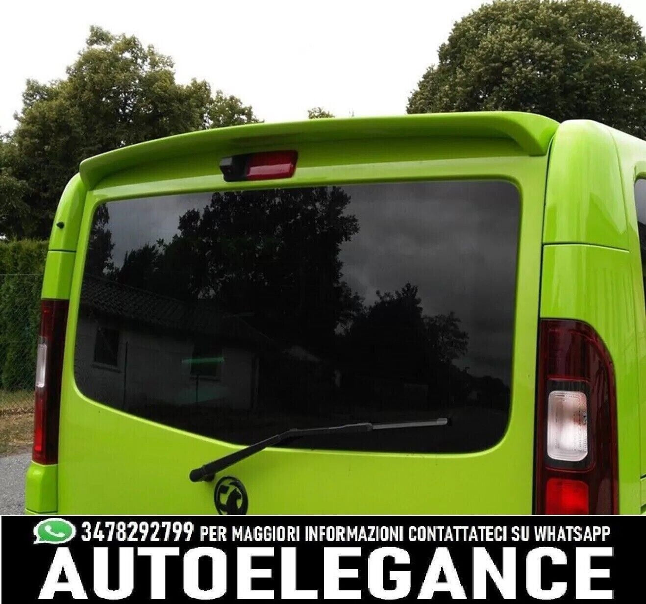 Spoiler tetto Renault Trafic Mk2 (2001-2014)-