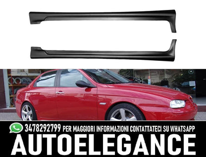 PAIR OF MINI SKIRTS SUITABLE FOR ALFA ROMEO 156 (PROMO)