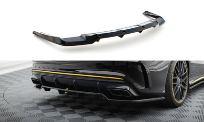 SPLITTER SOTTO PARAURTI POSTERIORE ADATTO PER CLA C117 W117 SOLO PER PARAURTI AMG