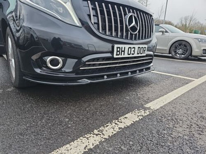 Splitter Anteriore MERCEDES Vito W447 2014+ Con ABE TÜV