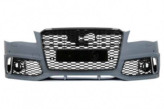 FRONT BUMPER SUITABLE FOR Audi A8 LOOK RS8 D4 4H (2010-2013) RS Design 