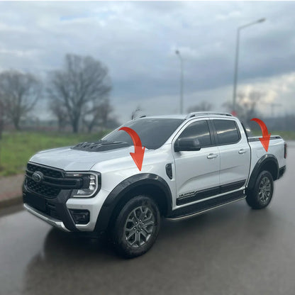 FORD Ranger T9 2023 + Widened fenders with ABE TÜV