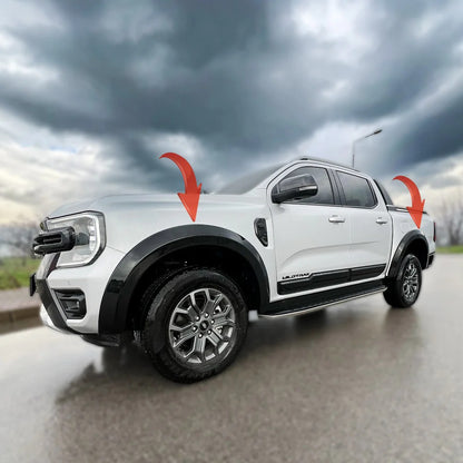 FORD Ranger T9 2023 + Widened fenders with ABE TÜV