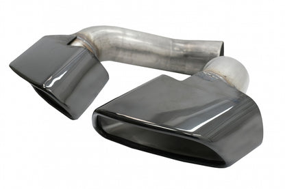 Diffusore mantovana per paraurti posteriore con terminali di scarico quadrati adatto per BMW X5 F15 (2013-2018) Design M-Tech V8 per paraurti posteriore standard edizione grigio scuro