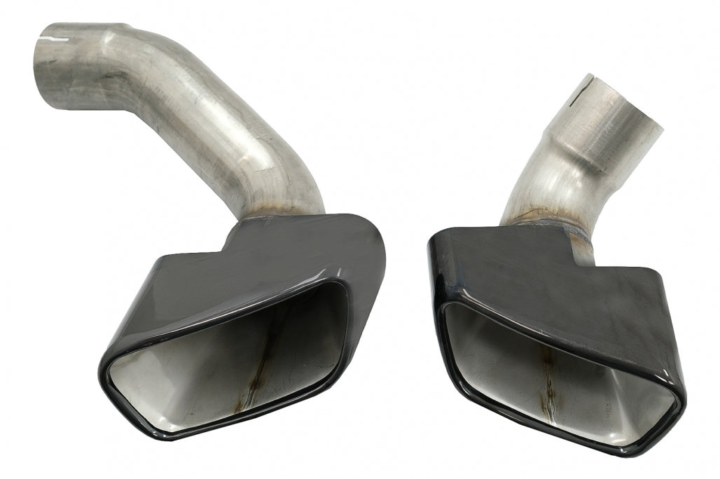 Diffusore mantovana per paraurti posteriore con terminali di scarico quadrati adatto per BMW X5 F15 (2013-2018) Design M-Tech V8 per paraurti posteriore standard edizione grigio scuro