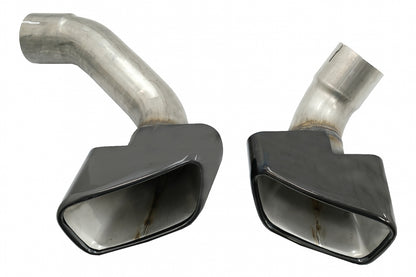 Diffusore mantovana per paraurti posteriore con terminali di scarico quadrati adatto per BMW X5 F15 (2013-2018) Design M-Tech V8 per paraurti posteriore standard edizione grigio scuro
