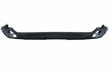 Diffusore mantovana per paraurti posteriore con terminali di scarico quadrati adatto per BMW X5 F15 (2013-2018) Design M-Tech V8 per paraurti posteriore standard edizione grigio scuro