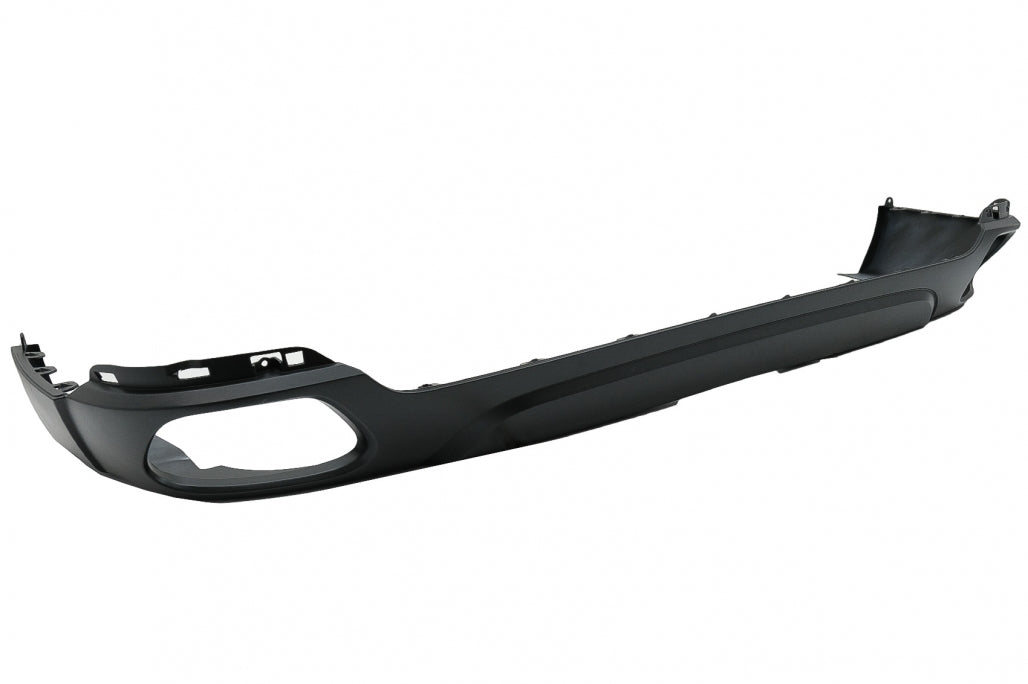 Diffusore mantovana per paraurti posteriore con terminali di scarico quadrati adatto per BMW X5 F15 (2013-2018) Design M-Tech V8 per paraurti posteriore standard edizione grigio scuro