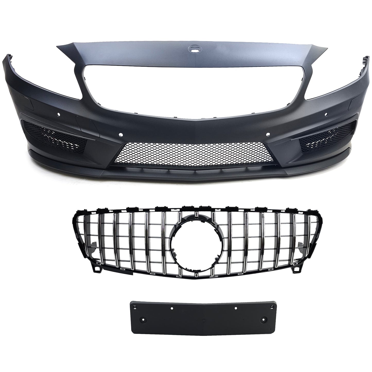 PARAURTI ADATTO PER W176 LOOK AMG A45 12-18