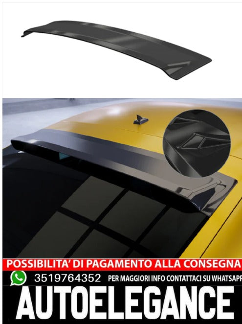 Rear Roof Windshield Spoiler Suitable for Audi TT / TTS / TT RS (8J) Coupe CARBOON LOOK