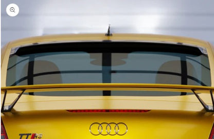 Rear Roof Windshield Spoiler Suitable for Audi TT / TTS / TT RS (8J) Coupe CARBOON LOOK