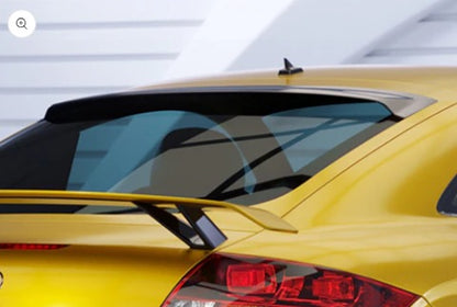 Rear Roof Windshield Spoiler Suitable for Audi TT / TTS / TT RS (8J) Coupe CARBOON LOOK
