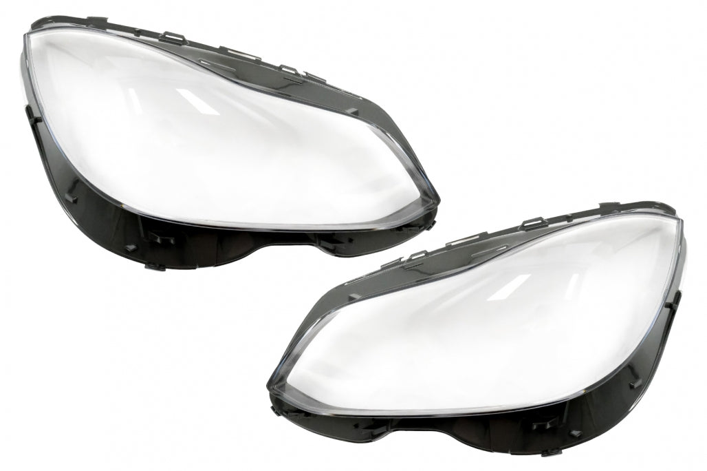 Fari Lenti Occhiali adatti per Mercedes Classe E W212 S212 Facelift (2013-2016) Trasparente