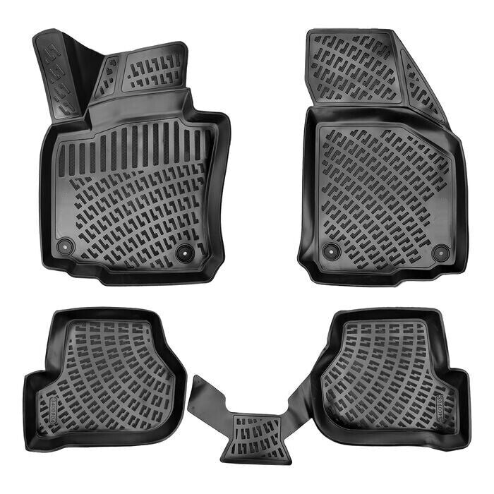 SET TAPPETI VW GOLF 6 3D SU MISURA GOMMA IN TPE NUOVO FRONTE E POSTERIORI